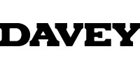 The image shows the word DAVEY in bold, black, all-capital letters with a blocky serif font on a white background.