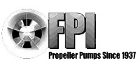 Logo with a propeller graphic on the left and text reading FPI Propeller Pumps Since 1937 on the right.