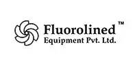 Fluorolined Equipment Pvt. Ltd. logo with a stylized swirl design to the left of the company name in black text.