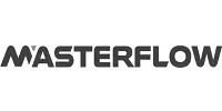 Masterflow logo in bold, black, uppercase letters with a stylized letter A.
