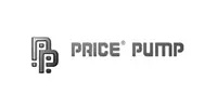 Price Pump company logo featuring stylized overlapping P letters on the left and the text PRICE PUMP in bold, uppercase letters to the right.