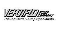 Logo for Vertiflo Pump Company with tagline The Industrial Pump Specialists in bold, stylized text.